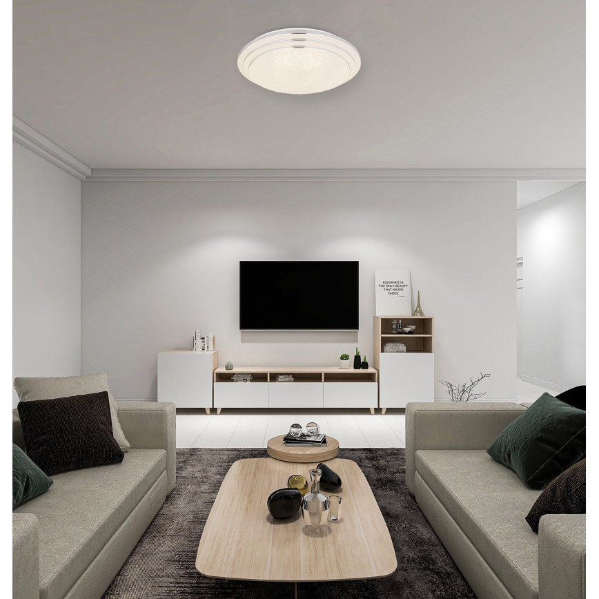 Globo - LED Hämardatav laevalgusti LED/18W/230V d. 40 cm 2700-6500K + kaugjuhtimispult