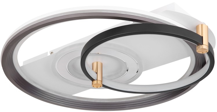 Globo 48459-46 - LED hämardatav laelamp ANI LED/46W/230V 2700-6000K 48x52 cm + kaugjuhtimispult