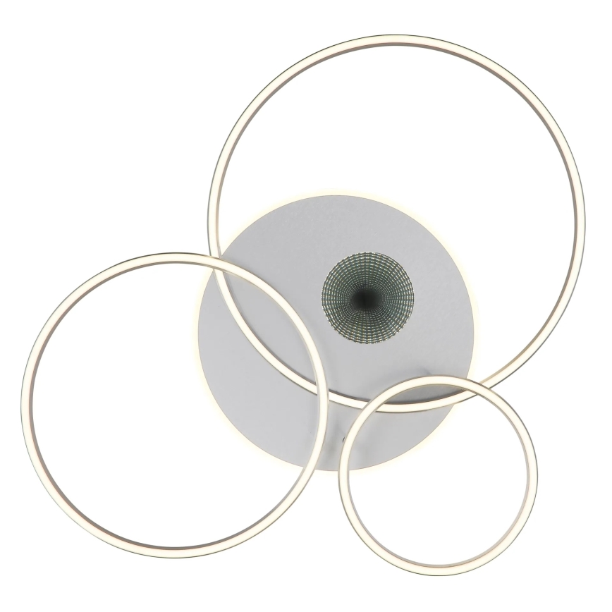 Globo - LED hämardatav laevalgusti LED/54W/230V 2700-6000K 90x70 cm hõbedane + kaugjuhtimispult