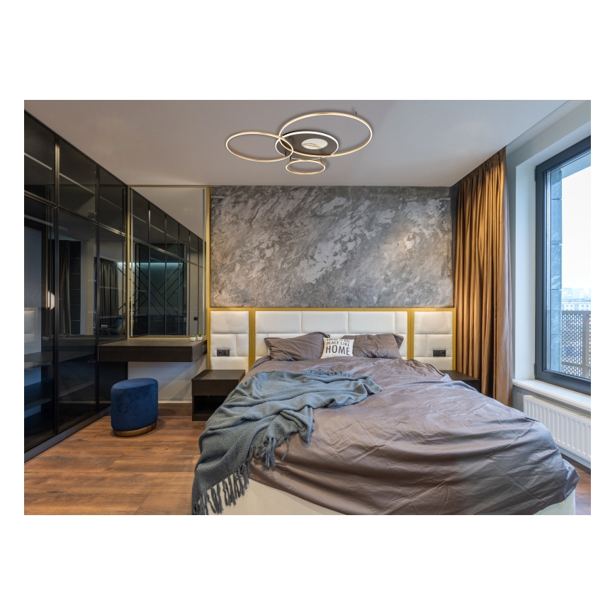 Globo - LED Hämardatav laevalgusti LED/70W/230V 2700-6500K kuldne + kaugjuhtimispult