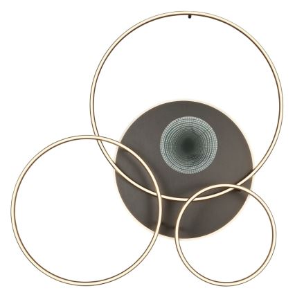 Globo - LED reguleeritav laelamp LED/70W/230V 2700-6500K kuldne + kaugjuhtimispult