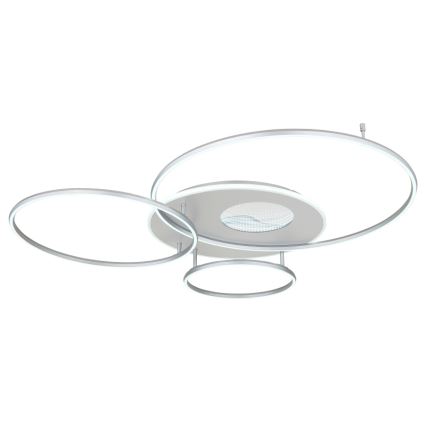 Globo - LED Hämardatav laevalgusti LED/70W/230V 2700-6500K matt kroom + kaugjuhtimispult
