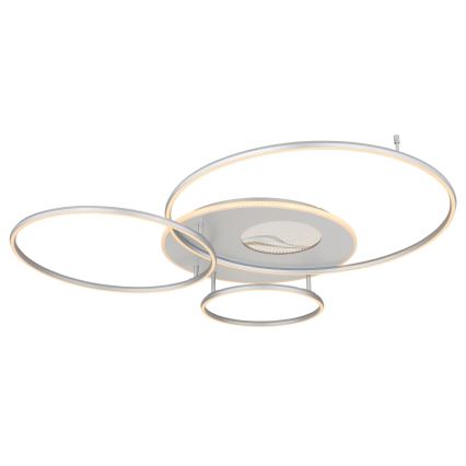 Globo - LED Hämardatav laevalgusti LED/70W/230V 2700-6500K matt kroom + kaugjuhtimispult