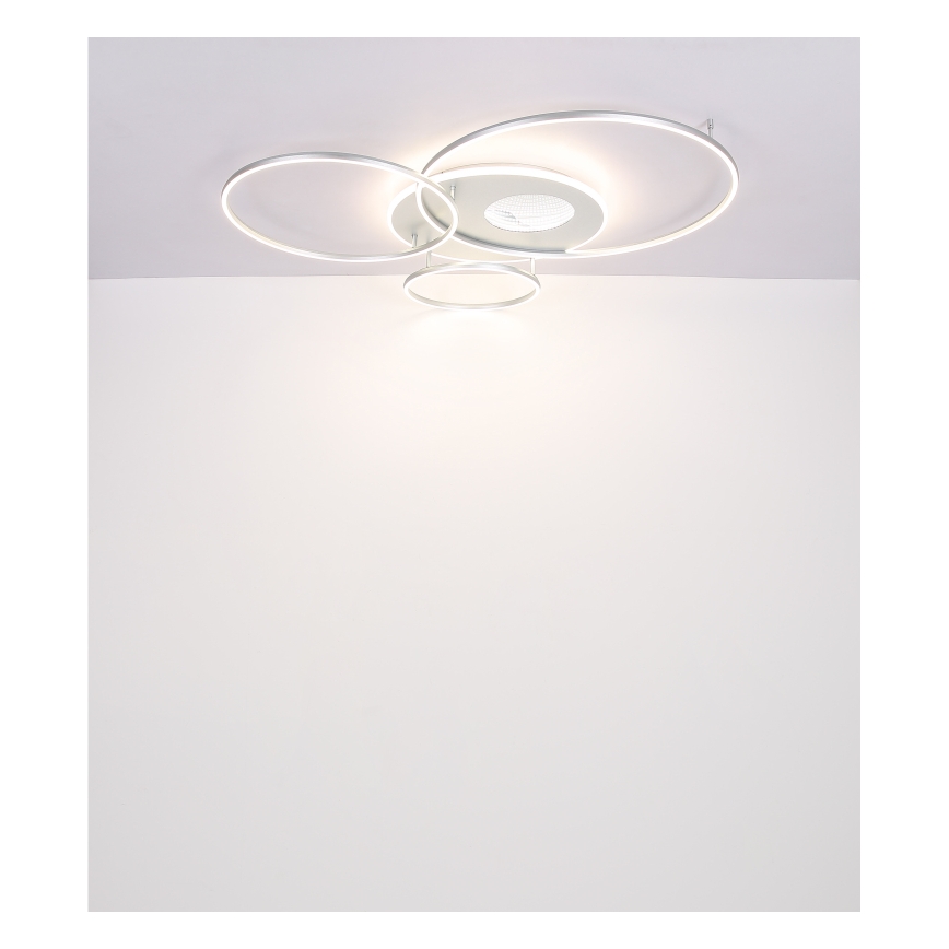 Globo - LED Hämardatav laevalgusti LED/70W/230V 2700-6500K matt kroom + kaugjuhtimispult