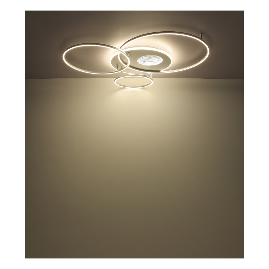 Globo - LED reguleeritav laelamp LED/70W/230V 2700-6500K mattkroom + kaugjuhtimispult