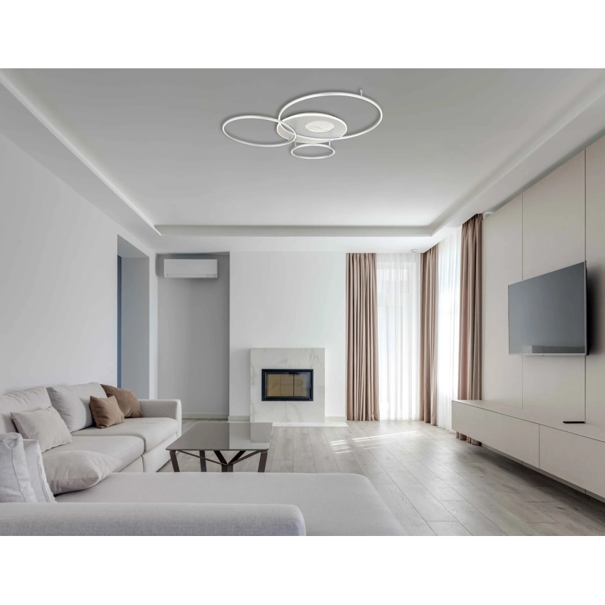 Globo - LED hämardatav laelamp LED/70W/230V 2700-6500K Wi-Fi Tuya mattkroom + kaugjuhtimispult