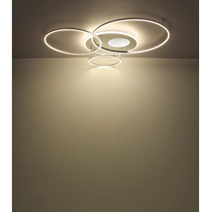 Globo - LED hämardatav laelamp LED/70W/230V 2700-6500K Wi-Fi Tuya mattkroom + kaugjuhtimispult
