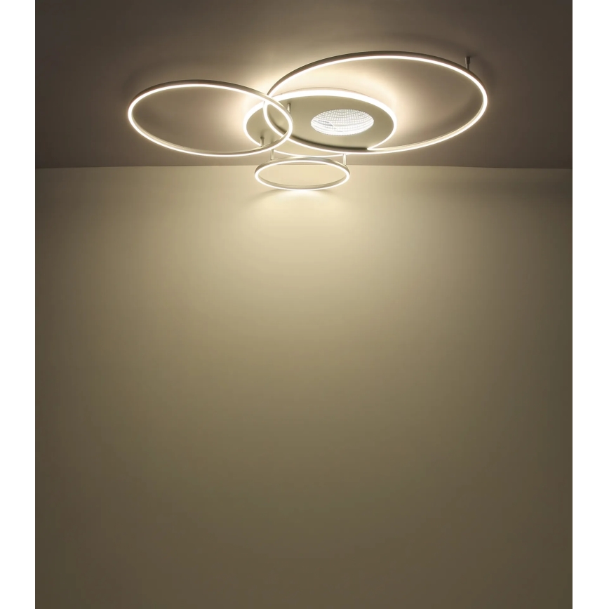 Globo - LED hämardatav laelamp LED/70W/230V 2700-6500K Wi-Fi Tuya mattkroom + kaugjuhtimispult