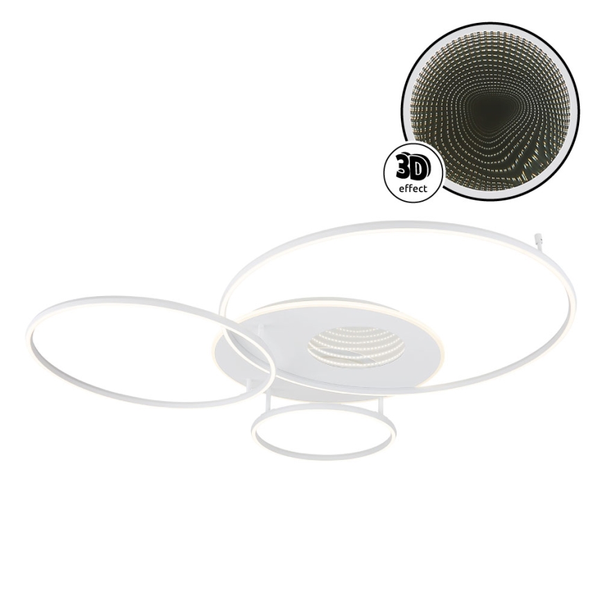 Globo - hämardatav LED laevalgusti LED/70W/230V 2700-6500K 105x26,5 cm hõbedane + kaugjuhtimispult