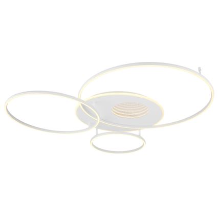Globo - hämardatav LED laevalgusti LED/70W/230V 2700-6500K 105x26,5 cm hõbedane + kaugjuhtimispult