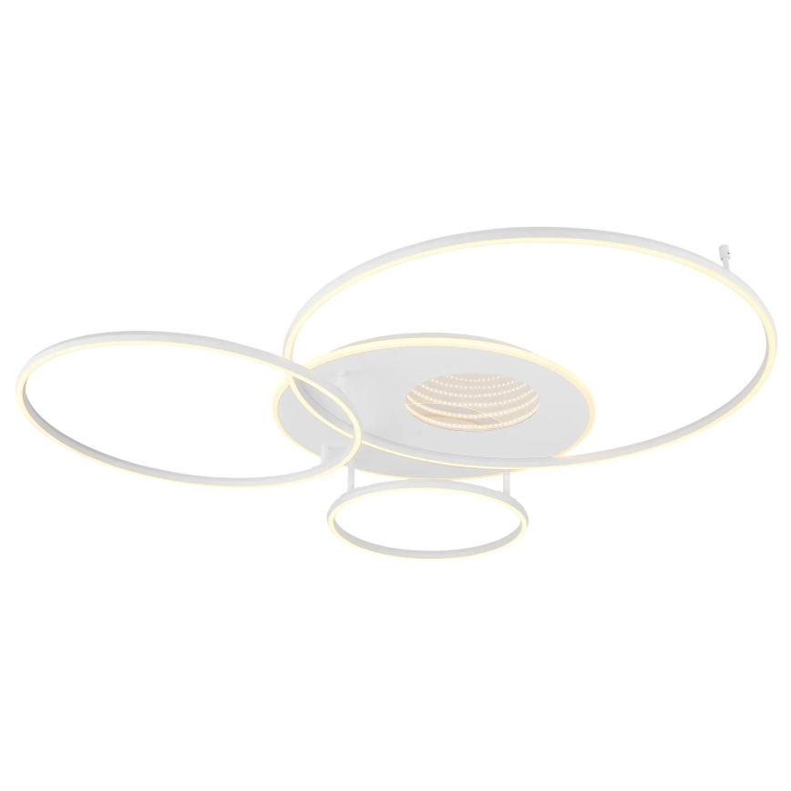 Globo - hämardatav LED laevalgusti LED/70W/230V 2700-6500K 105x26,5 cm hõbedane + kaugjuhtimispult