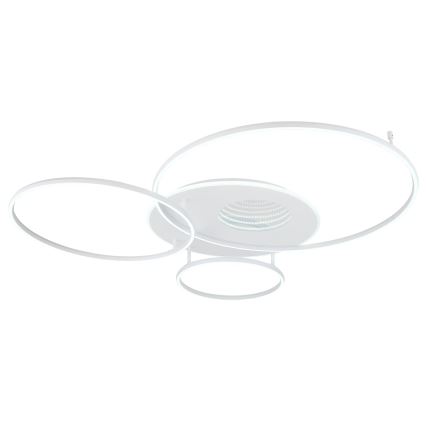 Globo - hämardatav LED laevalgusti LED/70W/230V 2700-6500K 105x26,5 cm hõbedane + kaugjuhtimispult