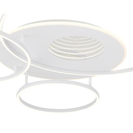 Globo - hämardatav LED laevalgusti LED/70W/230V 2700-6500K 105x26,5 cm hõbedane + kaugjuhtimispult