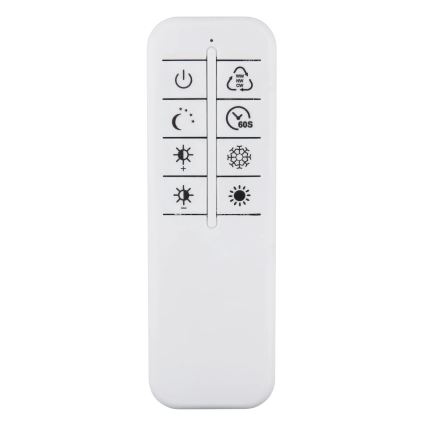 Globo - hämardatav LED laevalgusti LED/70W/230V 2700-6500K 105x26,5 cm hõbedane + kaugjuhtimispult