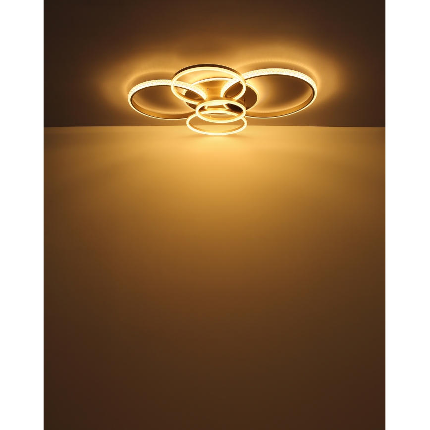 Globo - LED Laevalgusti LED/70W/230V 3000K 88x110 cm beež