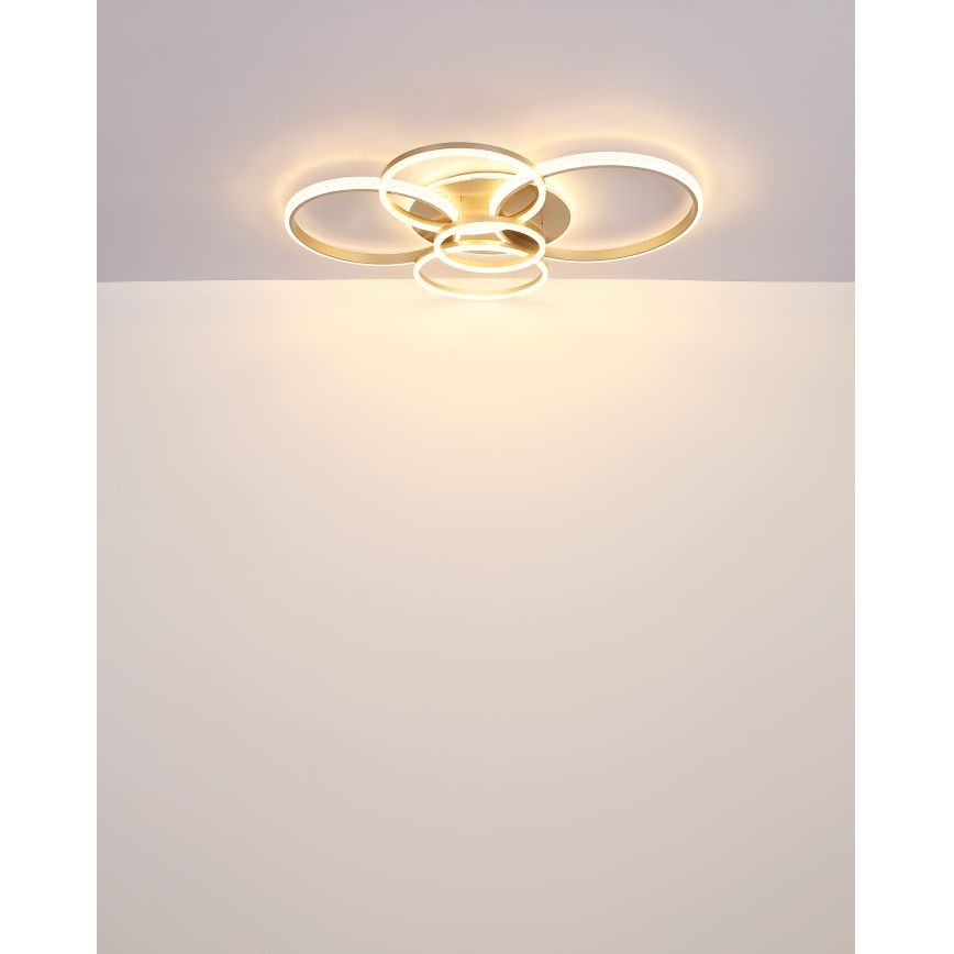 Globo - LED Laevalgusti LED/70W/230V 3000K 88x110 cm beež