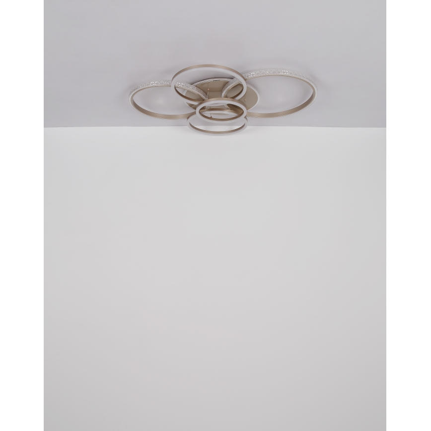 Globo - LED Laevalgusti LED/70W/230V 3000K 88x110 cm beež
