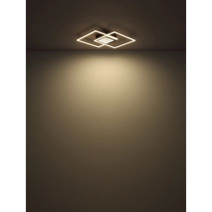 Globo - hämardatav LED-laelamp LED/32W/230V 2700-6500K 42,6x42,6 cm must + kaugjuhtimispult