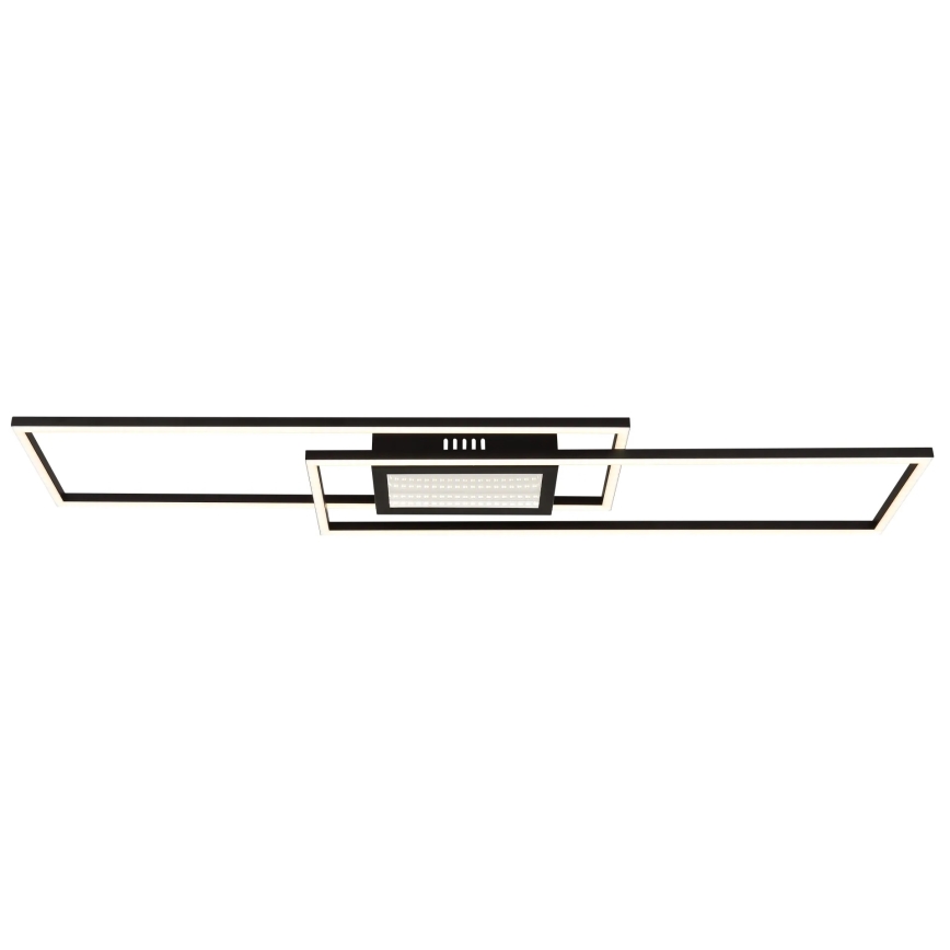 Globo - LED hämardatav laevalgusti LED/42W/230V 2700-6500K 19,6x96 cm must + kaugjuhtimispult