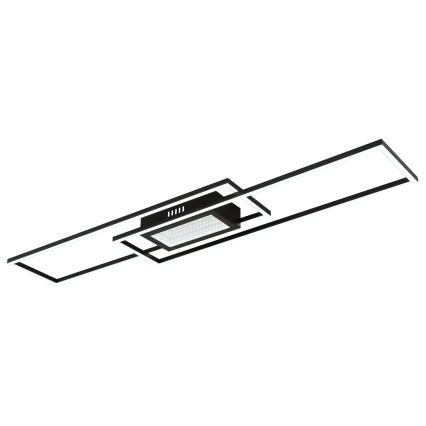 Globo - LED hämardatav laevalgusti LED/42W/230V 2700-6500K 19,6x96 cm must + kaugjuhtimispult
