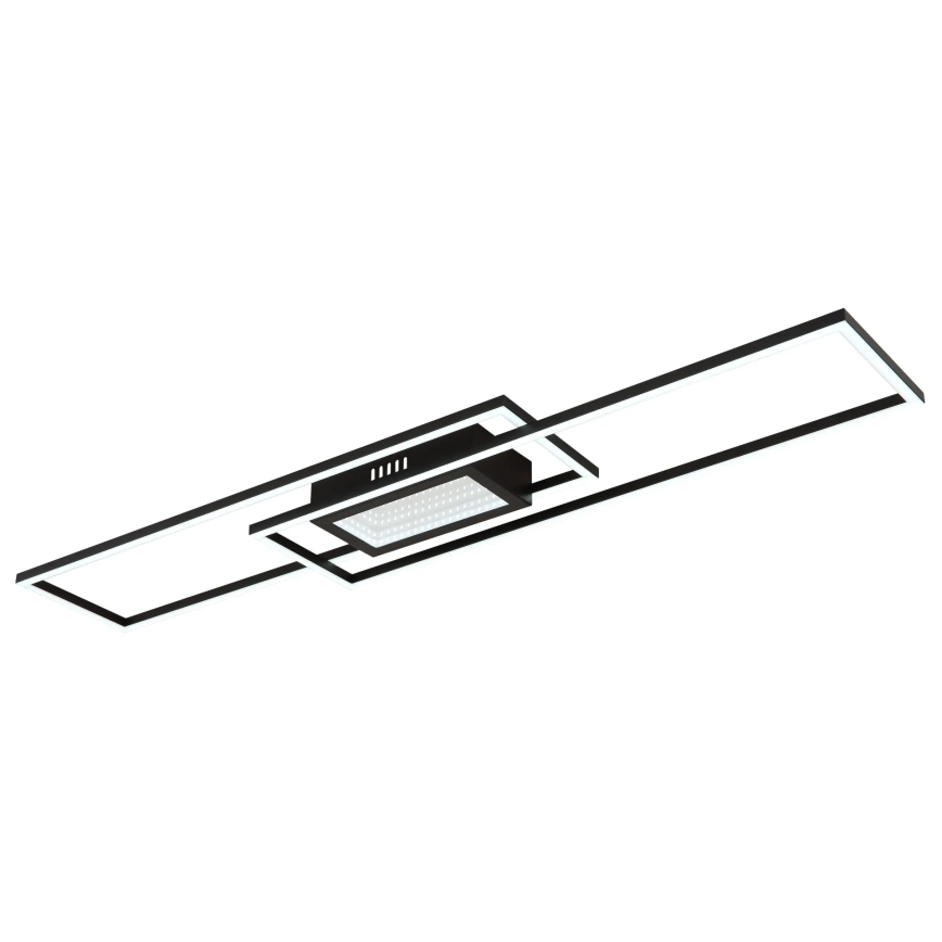 Globo - LED hämardatav laevalgusti LED/42W/230V 2700-6500K 19,6x96 cm must + kaugjuhtimispult