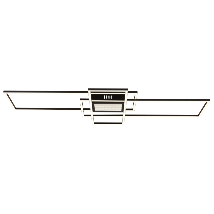 Globo - hämardatav LED-laelamp LED/60W/230V 2700-6500K 42x110,8 cm must + kaugjuhtimispult