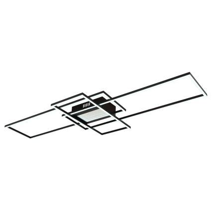 Globo - hämardatav LED-laelamp LED/60W/230V 2700-6500K 42x110,8 cm must + kaugjuhtimispult
