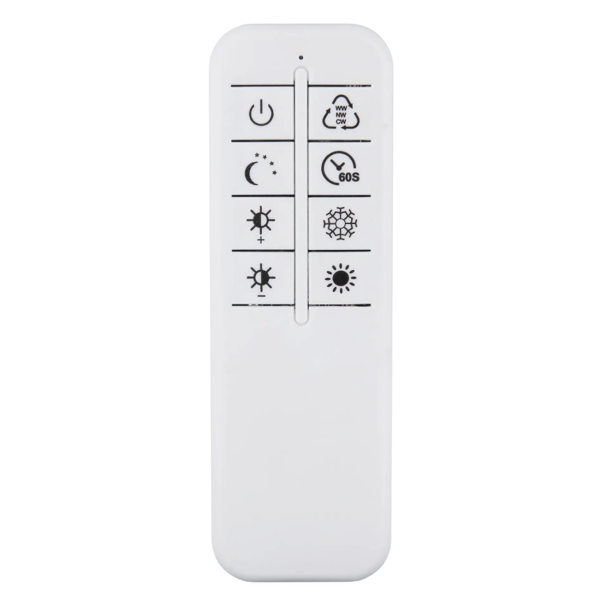 Globo - hämardatav LED-laelamp LED/60W/230V 2700-6500K 42x110,8 cm must + kaugjuhtimispult