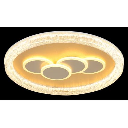 Globo - LED-laelamp, 40 W, 230 V, 3000 K, läbimõõt 49,5 cm, kuldne