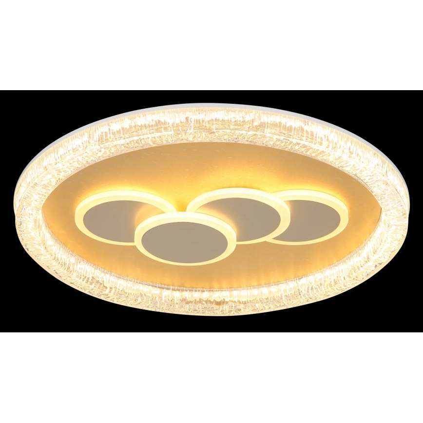 Globo - LED-laelamp, 40 W, 230 V, 3000 K, läbimõõt 49,5 cm, kuldne