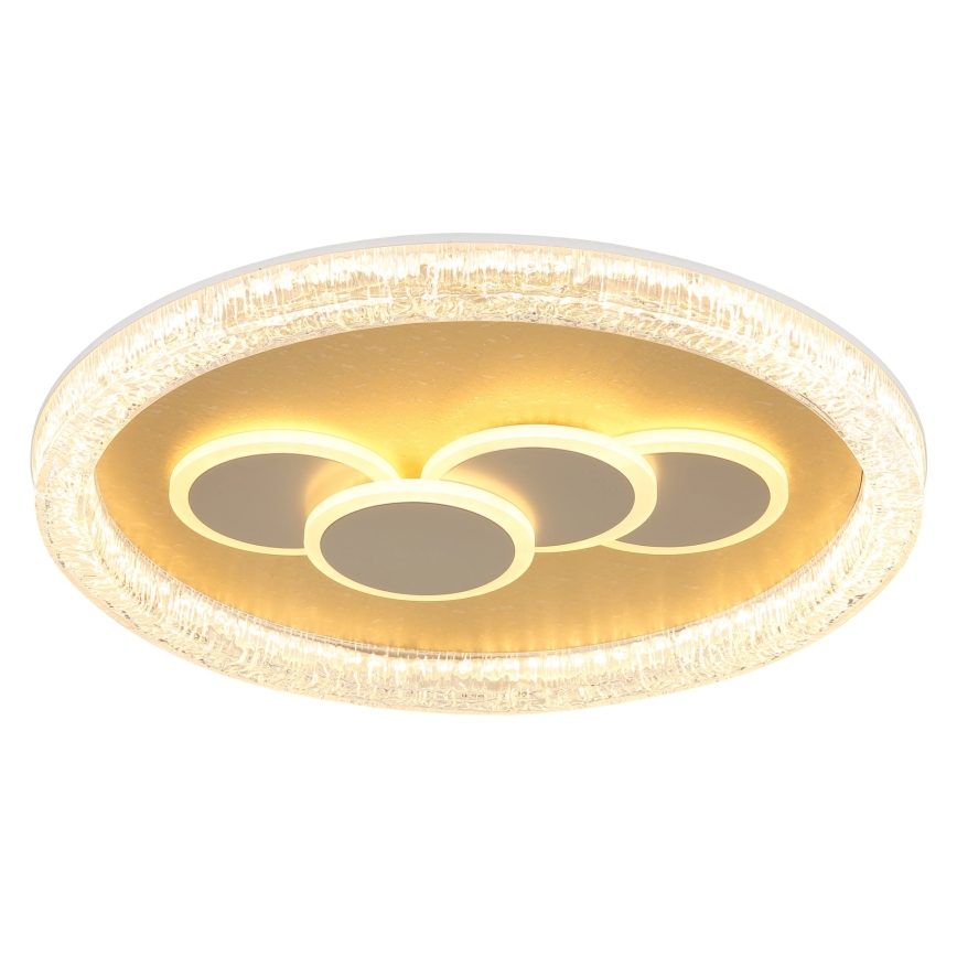 Globo - LED-laelamp, 40 W, 230 V, 3000 K, läbimõõt 49,5 cm, kuldne