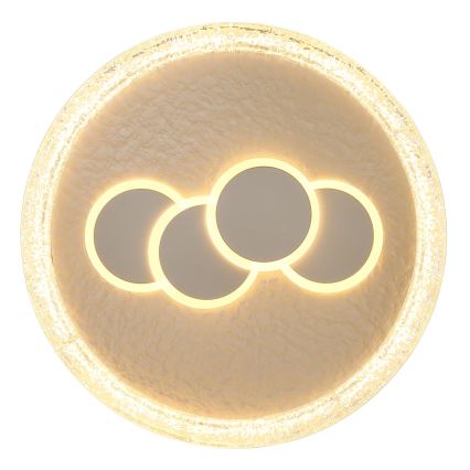 Globo - LED-laelamp, 40 W, 230 V, 3000 K, läbimõõt 49,5 cm, kuldne