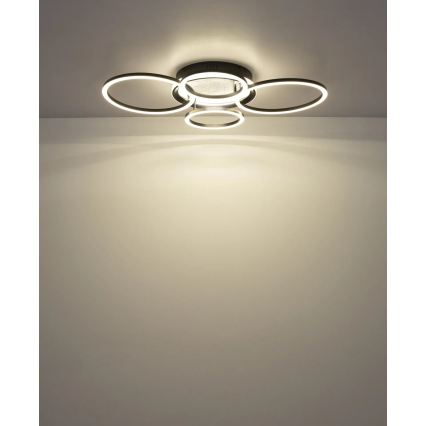 Globo - LED laelamp LED/40W/230V 4000K 72x52 cm must