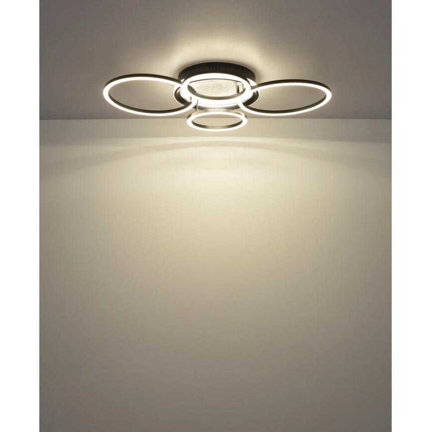Globo - LED laelamp LED/40W/230V 4000K 72x52 cm must