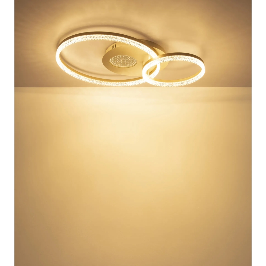 Globo - LED laelamp LED/30W/230V 3000K 70x50 cm beež