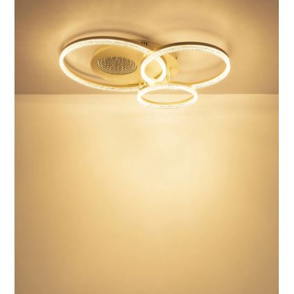 Globo - LED laelamp LED/40W/230V 3000K 78x60 cm beež