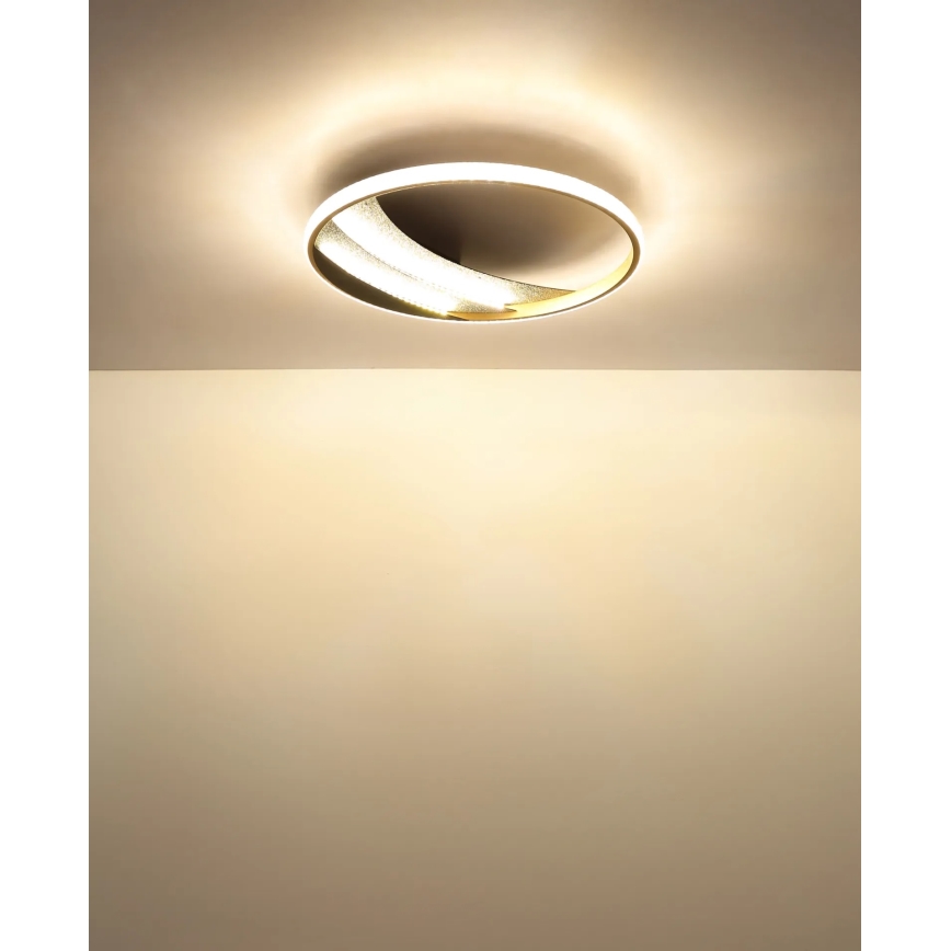 Globo - LED laelamp LED/24W/230V 3000/4000/6000K läbimõõt 41 cm kuldne