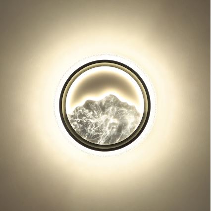 Globo - LED laelamp LED/28W/230V 3000/4200/6000K läb. 39,5 cm hõbedane