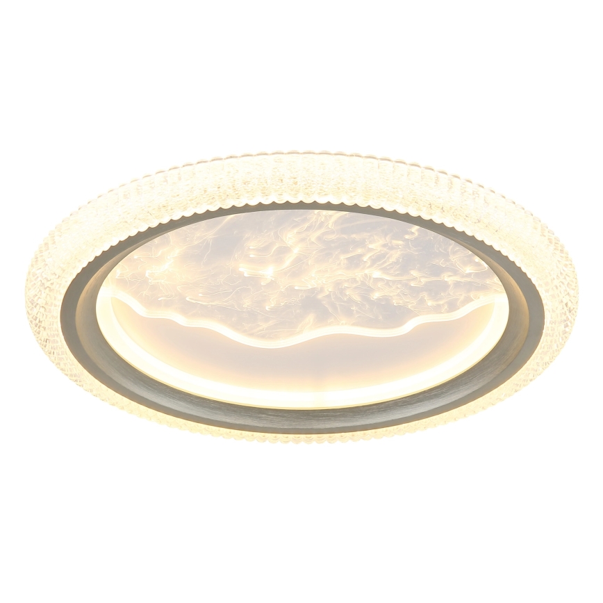 Globo - LED laelamp LED/28W/230V 3000/4200/6000K läb. 39,5 cm hõbedane