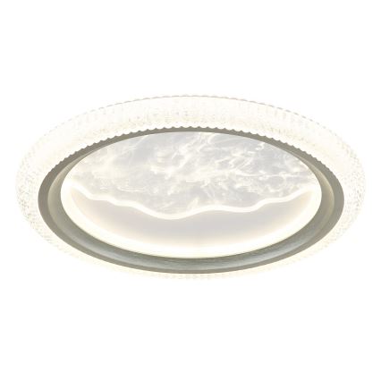 Globo - LED laelamp LED/28W/230V 3000/4200/6000K läb. 39,5 cm hõbedane