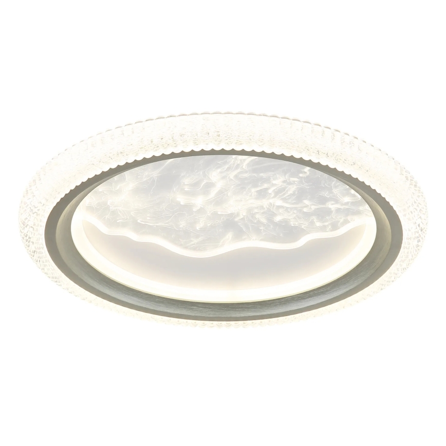 Globo - LED laelamp LED/28W/230V 3000/4200/6000K läb. 39,5 cm hõbedane