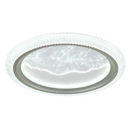 Globo - LED laelamp LED/28W/230V 3000/4200/6000K läb. 39,5 cm hõbedane
