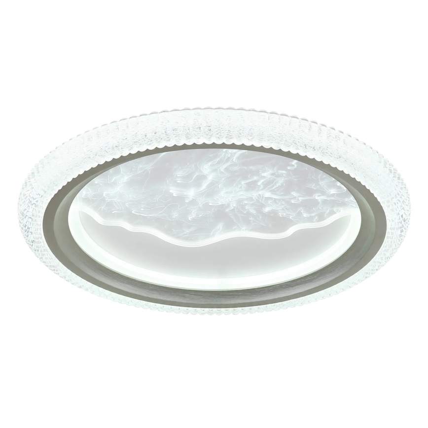Globo - LED laelamp LED/28W/230V 3000/4200/6000K läb. 39,5 cm hõbedane