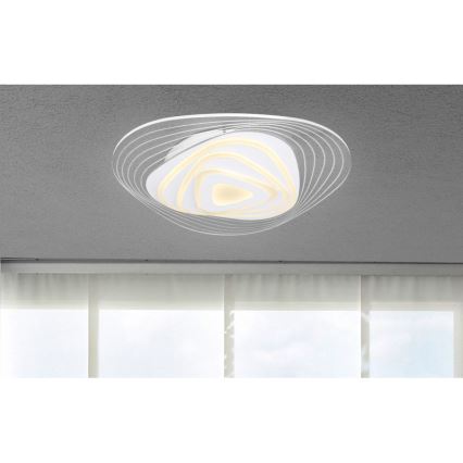 Globo - LED Hämardatav laevalgusti LED/40W/230V 3000-6500K 50,2x48,8 cm Wi-Fi Tuya + kaugjuhtimispult