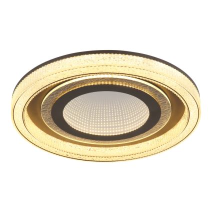 Globo - LED Hämardatav laevalgusti LED/48W/230V 2700-6000K d. 48 cm antratsiit + kaugjuhtimispult