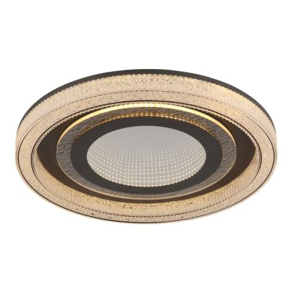 Globo - LED Hämardatav laevalgusti LED/48W/230V 2700-6000K d. 48 cm antratsiit + kaugjuhtimispult
