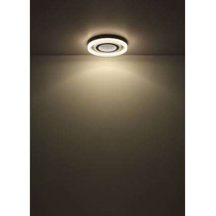 Globo - LED Hämardatav laevalgusti LED/48W/230V 2700-6000K d. 48 cm antratsiit + kaugjuhtimispult