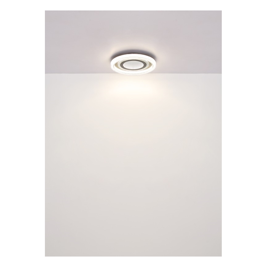 Globo - LED Hämardatav laevalgusti LED/48W/230V 2700-6000K d. 48 cm antratsiit + kaugjuhtimispult