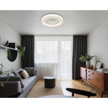 Globo - LED Hämardatav laevalgusti LED/48W/230V 2700-6000K d. 48 cm valge + kaugjuhtimispult