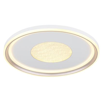 Globo - hämardatav LED-laevalgusti LED/60W/230V 2700-6000K läbimõõt 59 cm valge/kreemjas + kaugjuhtimispult
